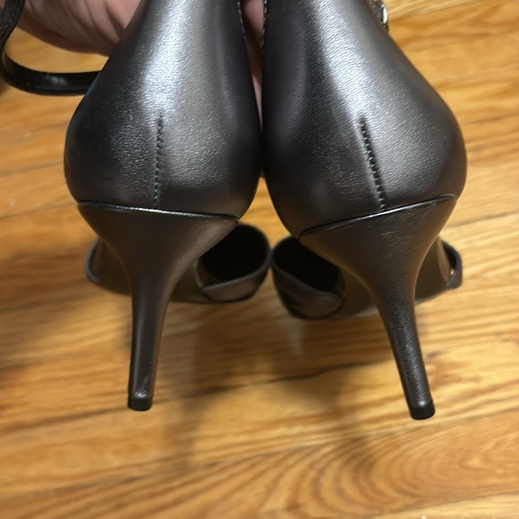 Charles David leather stiletto strap heels - Picture 3 of 6
